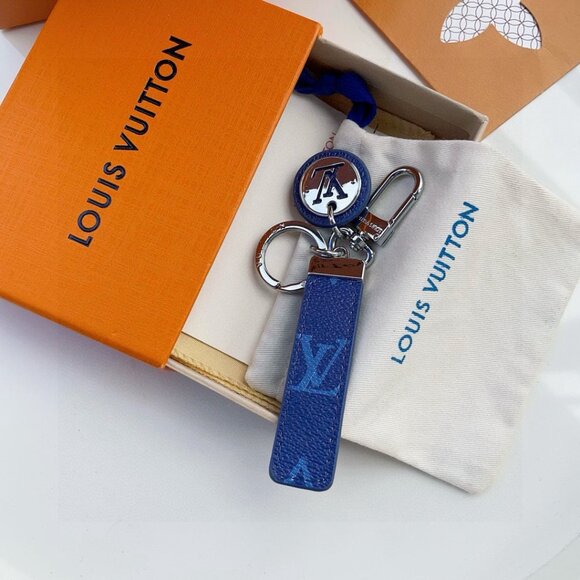 Louis Vuitton Blue Keychain - Picture 2 of 4